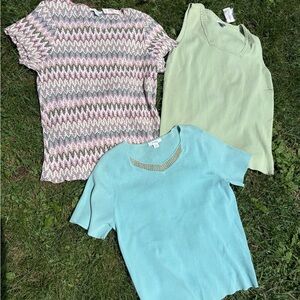 Dressbarn ladies tops- lot of 3